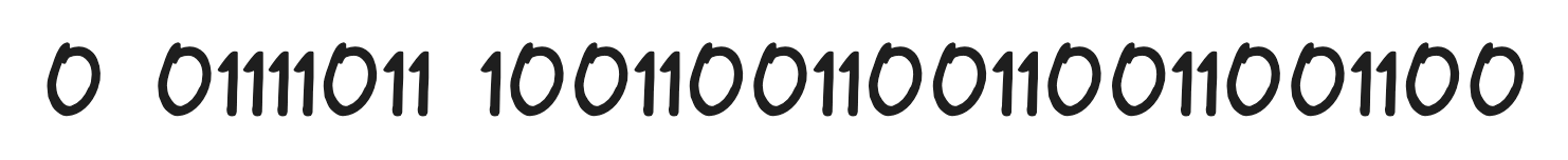 final 0.1 in floating point format